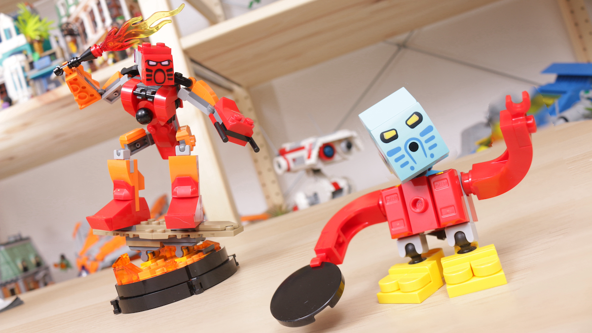 LEGO 40581 BIONICLE Tahu and Takua gift-with-purchase review