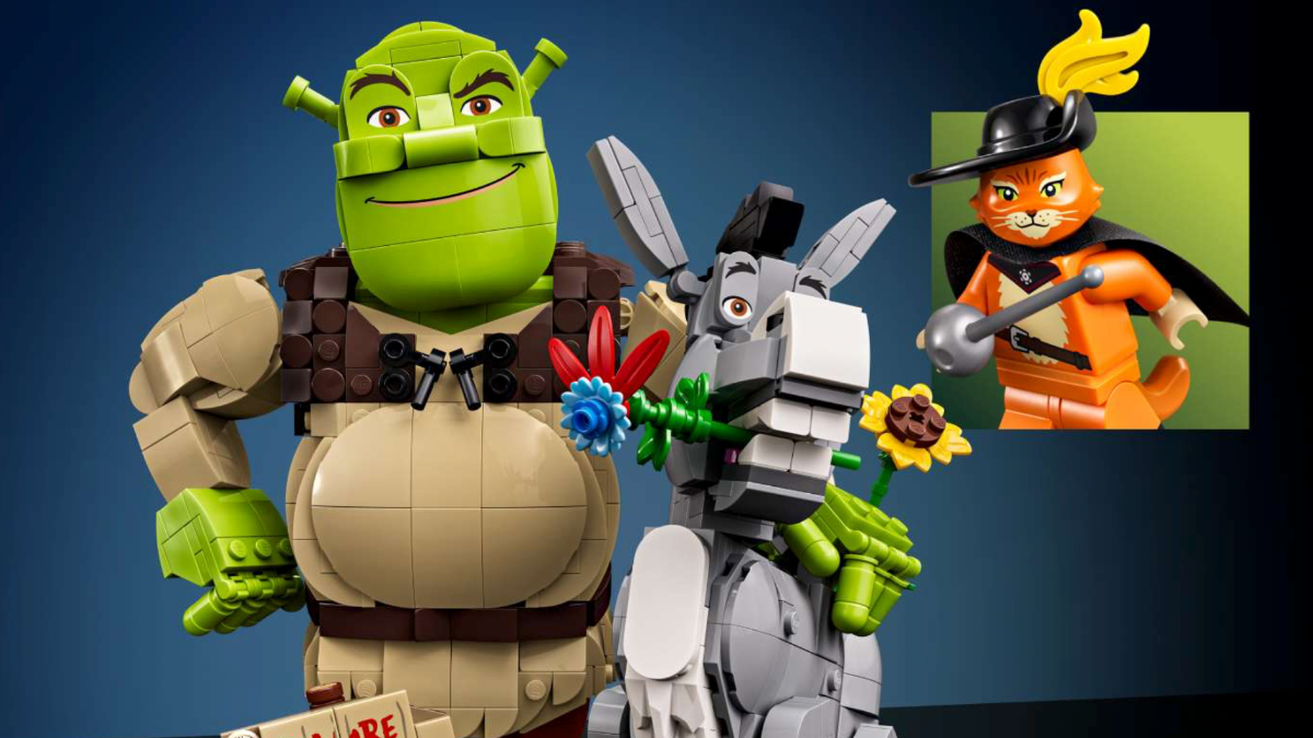 LEGO Shrek design started with research, then the head