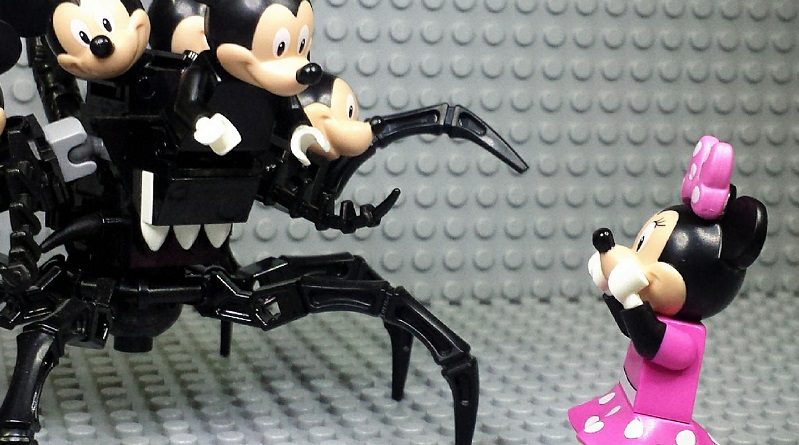 Brick Pic of the Day: Mickey Mouse symbiote