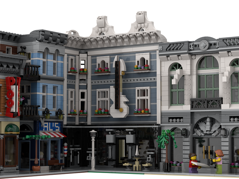 LEGO Muusic club huaojozu rebrickable