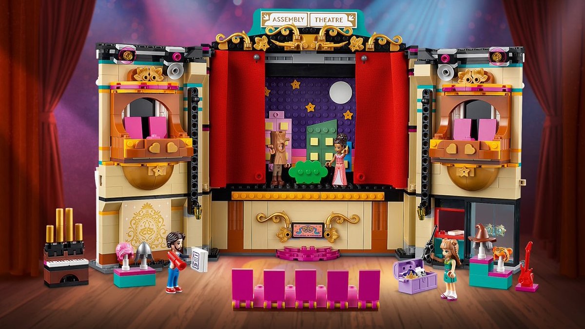 LEGO Friends 41714 Andreas Theater School featured