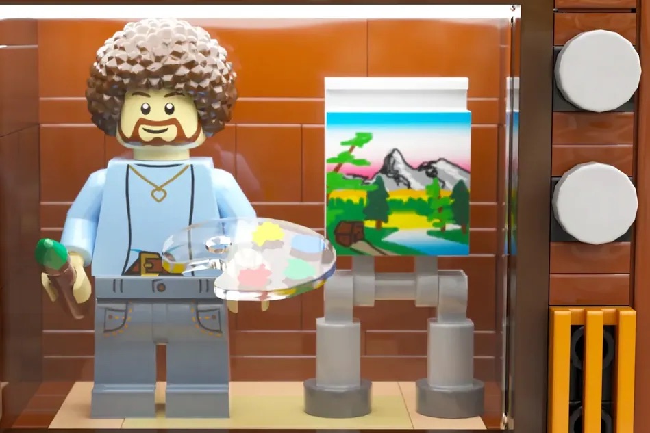 LEGO Ideas Bob Ross The Joy of Painting 4