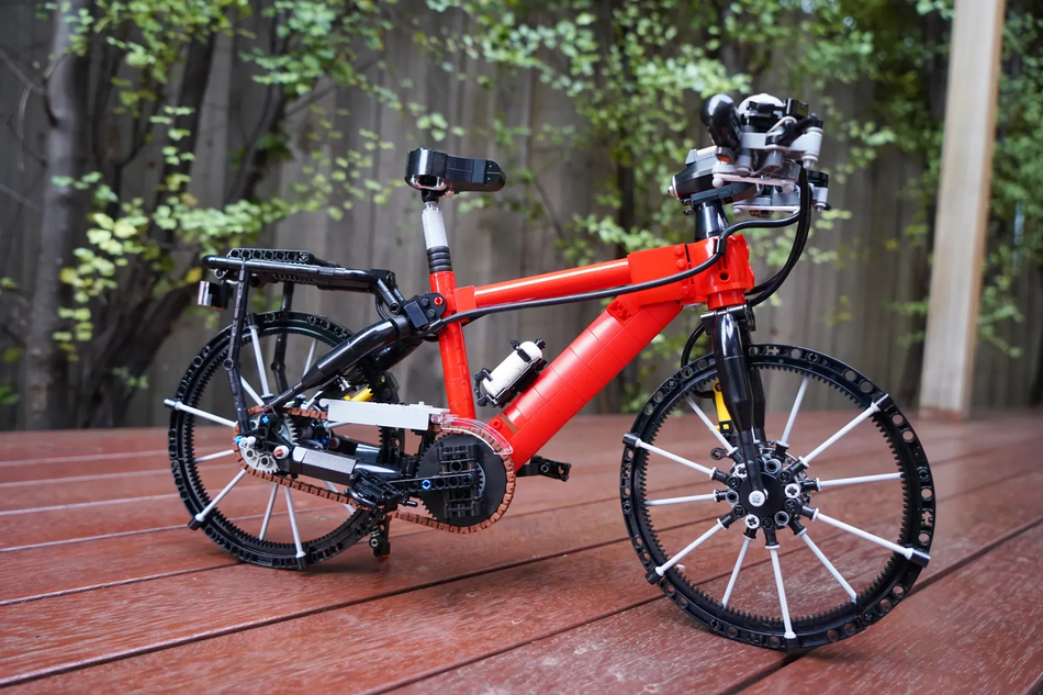 LEGO Ideas Working LEGO Bicycle 7