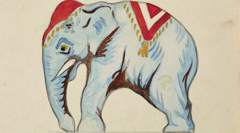New LEGO Elephant Water Colour Print added to the VIP reward options