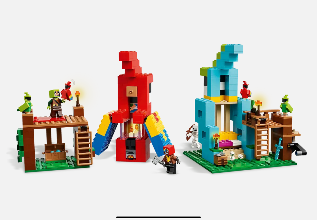 LEGO Minecraft 21282 The Parrot Houses 3 1024x712