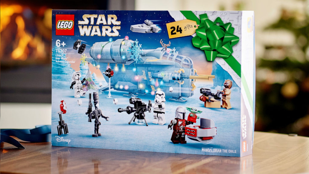 LEGO Star Wars 75307 Advent Calendar 2021 lifestyle resized featured 1024x576
