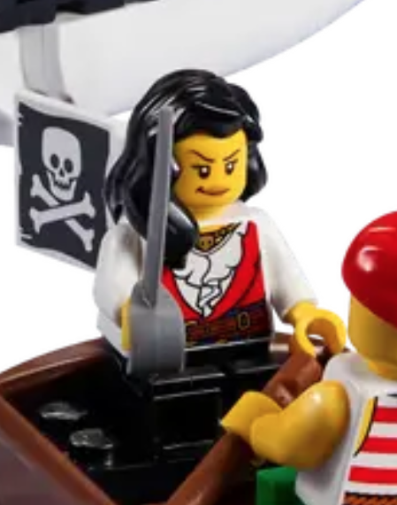 LEGO Icons 10320 Eldorado Fortress female pirate minifigure 1