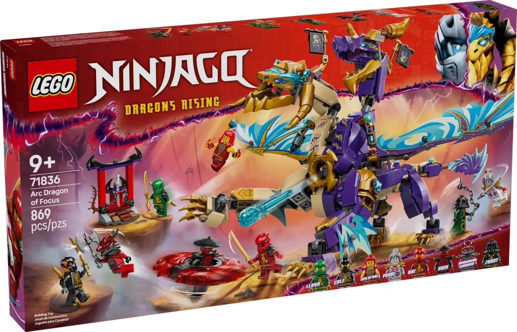 LEGO NINJAGO 71836 Arc Dragon of Focus  1024x657