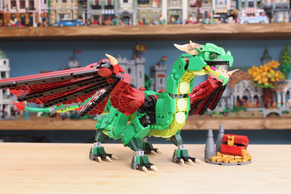 LEGO Creator 3 in 1 31161 Medieval Dragon review 1 1024x683