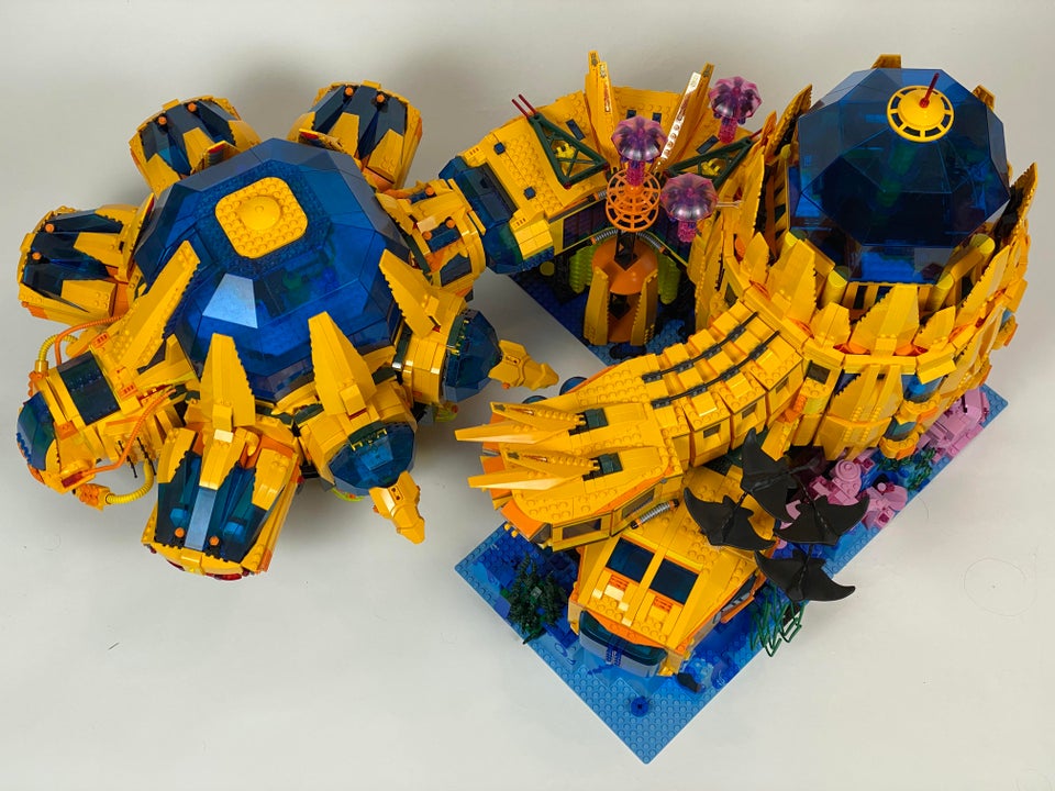 LEGO underwater base 3
