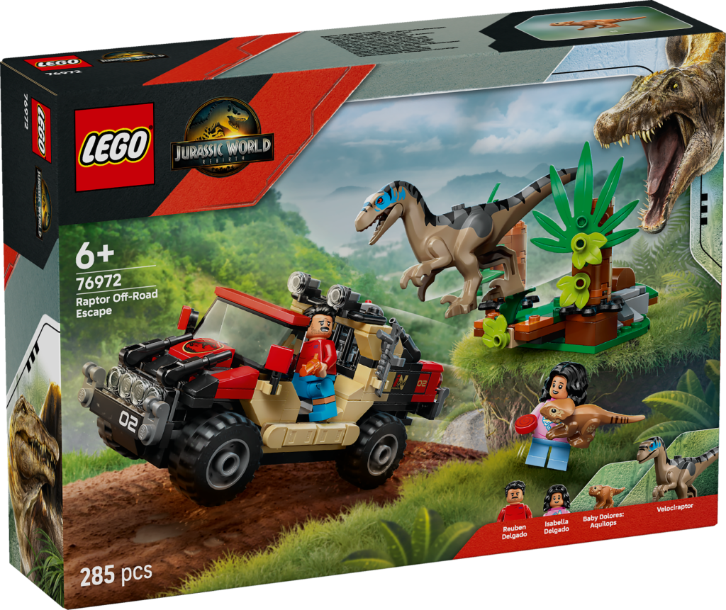 LEGO Jurassic World 76972 Raptor Off Road Escape 1 1024x861