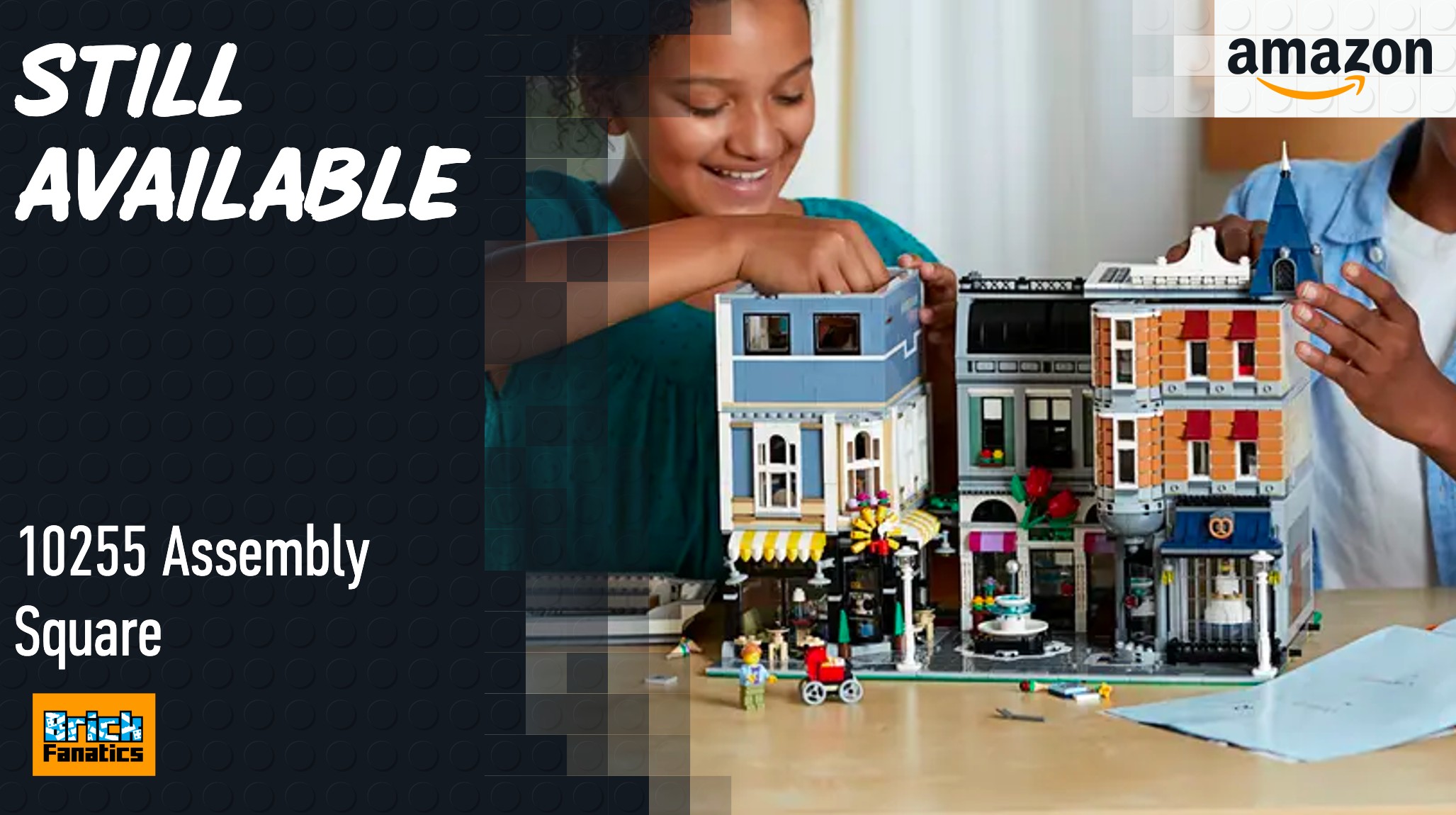 It's not too late to buy retired LEGO Modular Building Assembly Square