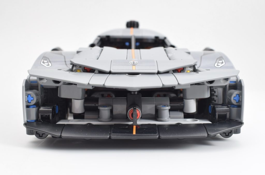 LEGO Technic 42173 Koenigsegg Jesko Absolut Grey Hypercar review 7 1024x679