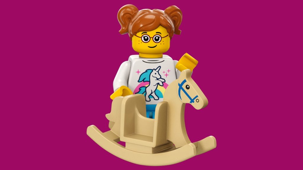 LEGO Collectible Minifigures 71037 Series 24 Rockin Horse Rider background 1024x576