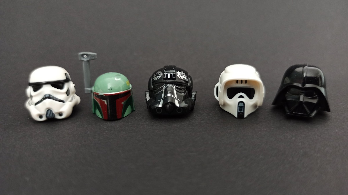 Brick Pic of the Day: LEGO Star Wars Helmet Collection