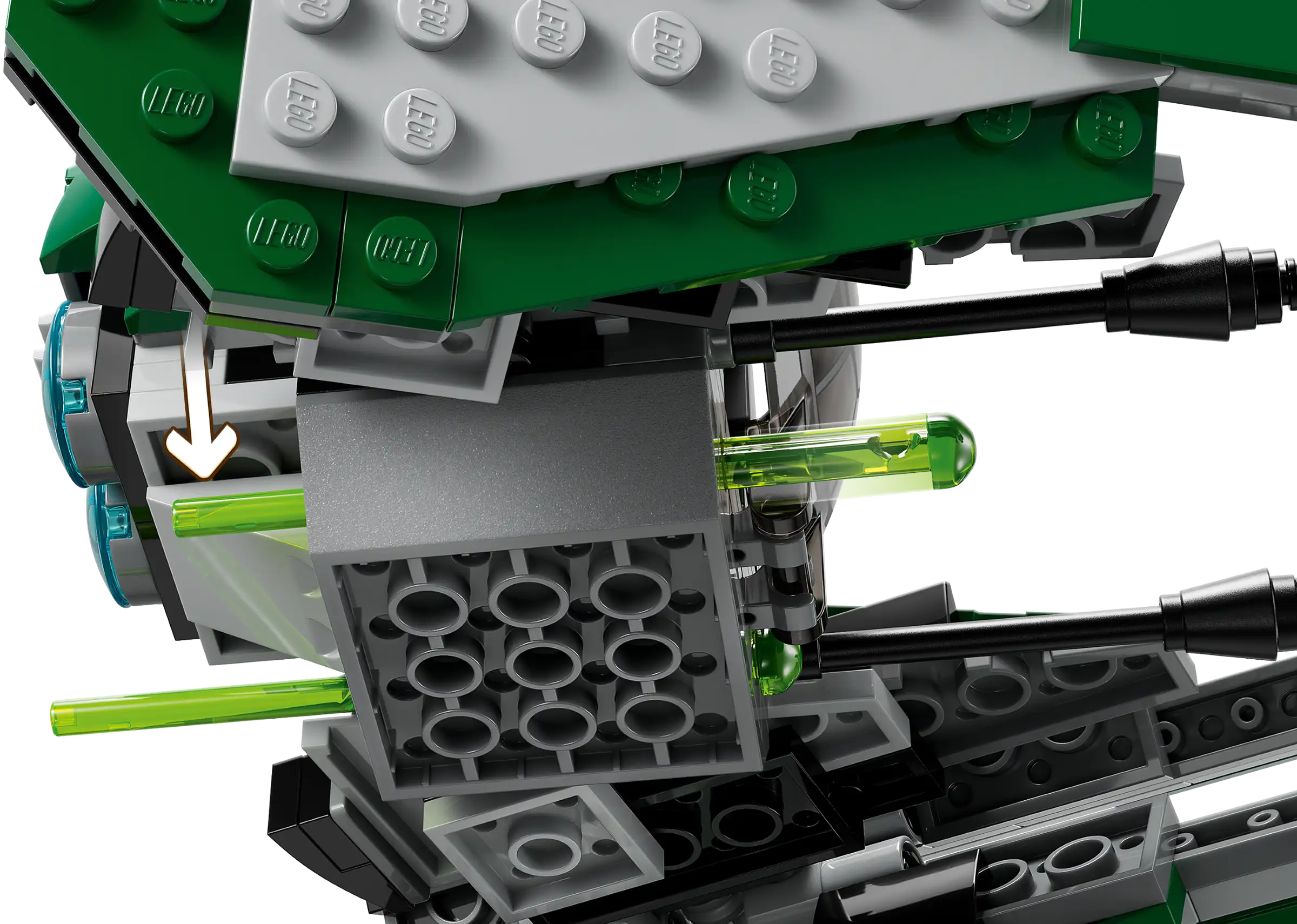 LEGO Star Wars 75360 Yodas Jedi Starfighter 05