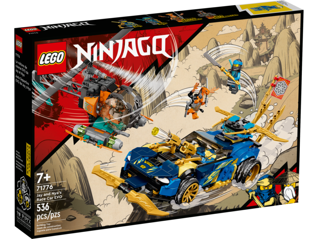LEGO NINJAGO 71776 Jay and Nyas Race Car EVO 1 1024x768