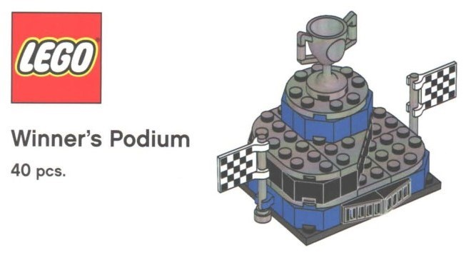 LEGO Speed Champions Toys ‘R Us exclusive Winners Podium