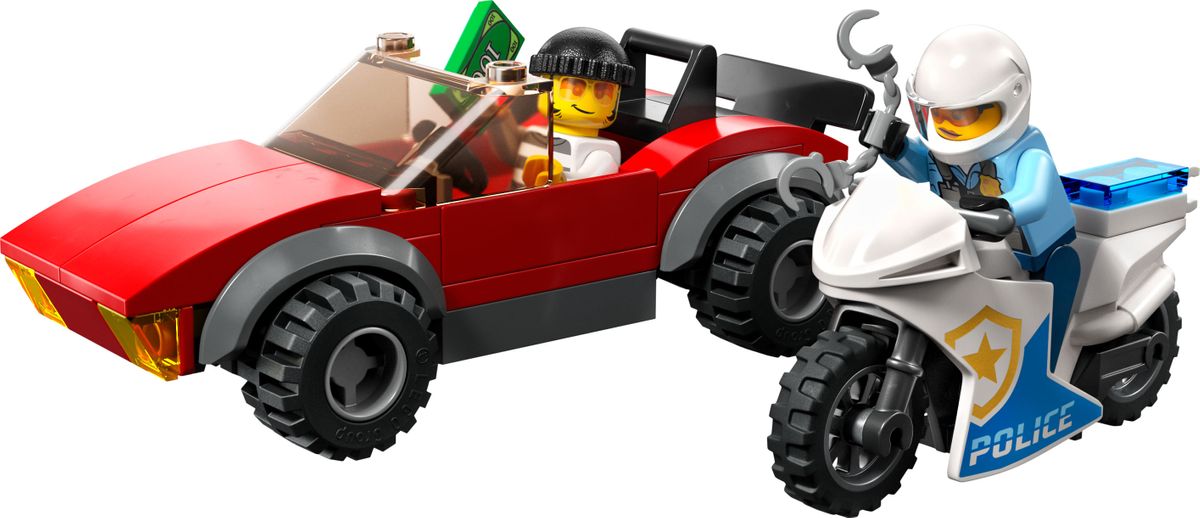 60392 Police Bike Car Chase 3