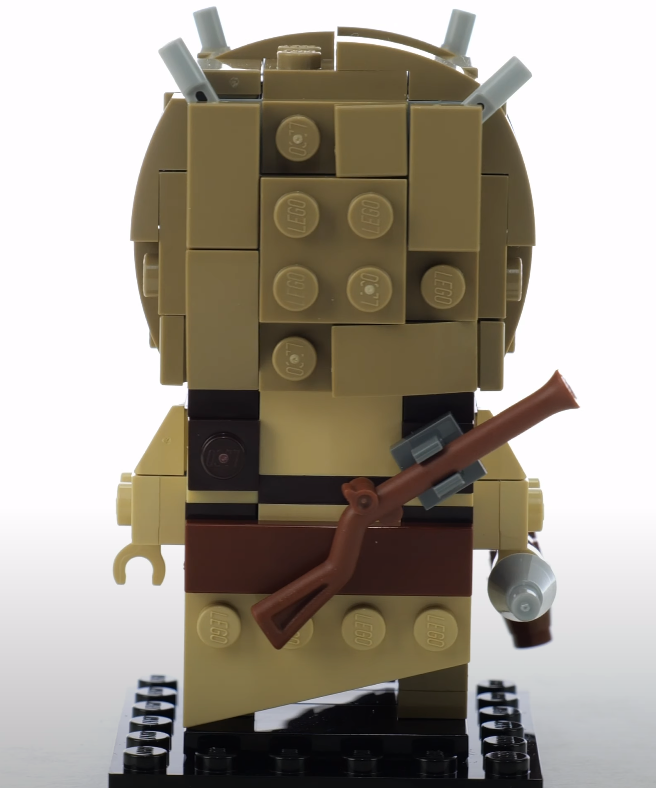 LEGO Brickheadz Star Wars 40615 Tusken Raider build 2