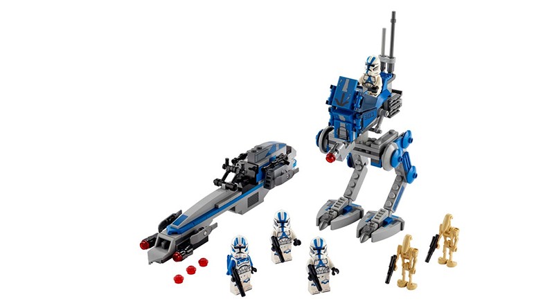 LEGO Star Wars 75280 501st Legion Clone Troopers back in stock