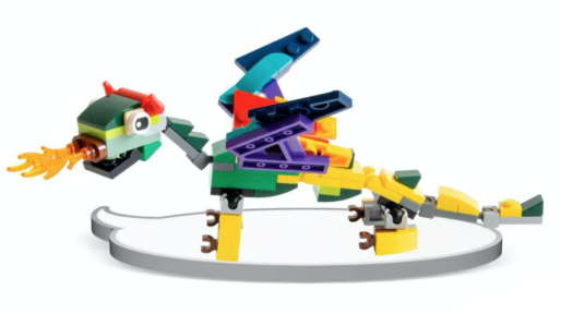 LEGO Fantastic Tales of Dragons model