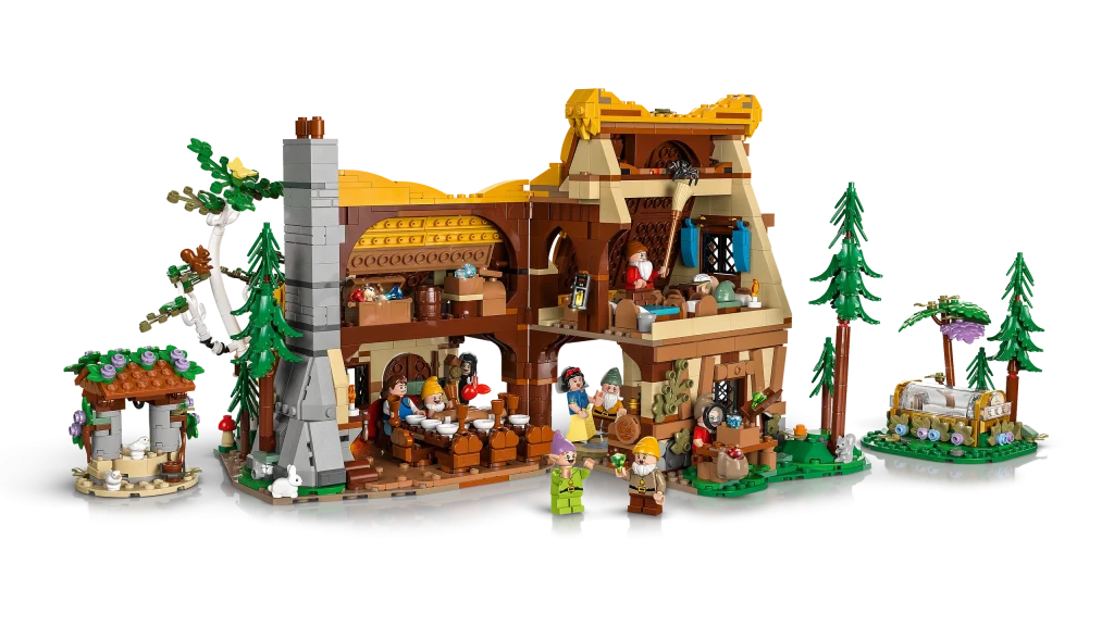 LEGO Disney 43242 Snow Whtie and the Seven Dwarfs Cottage KIDS 4 1024x576