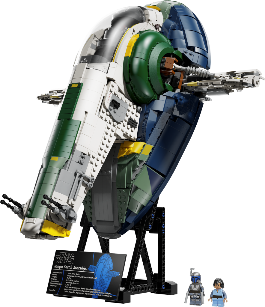 lego star wars 75409 Jango Fetts Firespray Class Starship 1 884x1024