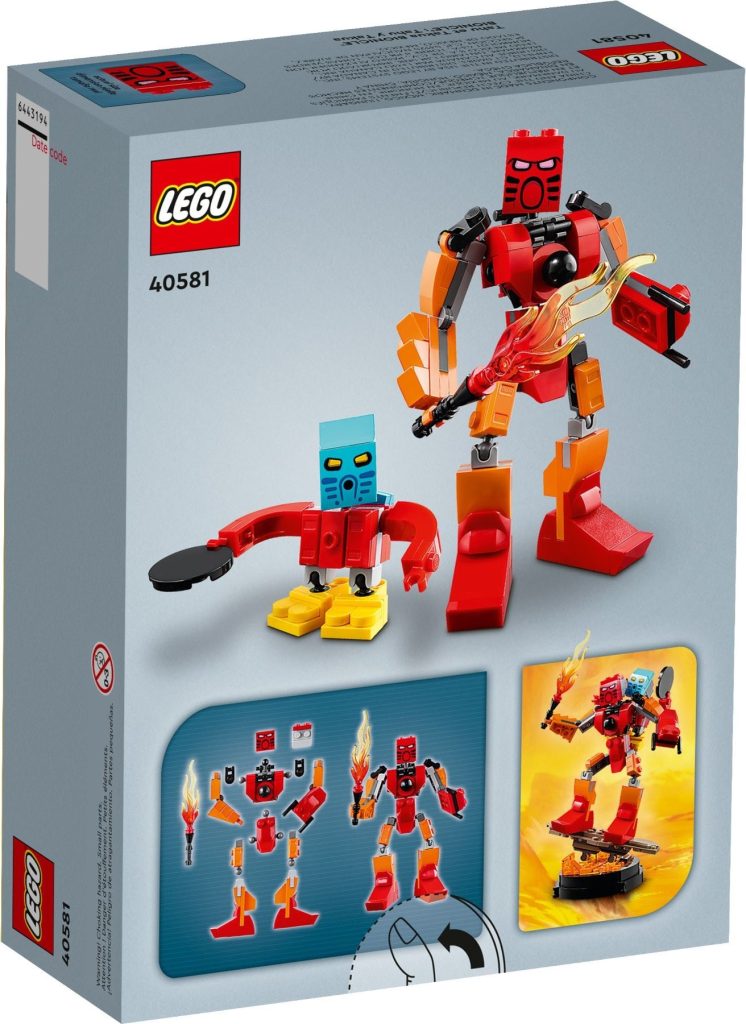 LEGO 40581 BIONICLE Tahu Takua GWP Box Rear 746x1024
