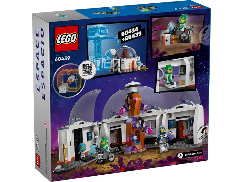 LEGO City 60439 Space Science Lab Box