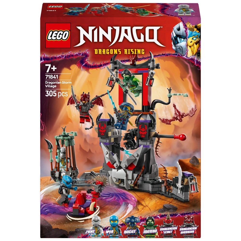 LEGO NINJAGO 71841 Dragonian Storm Village Set 1