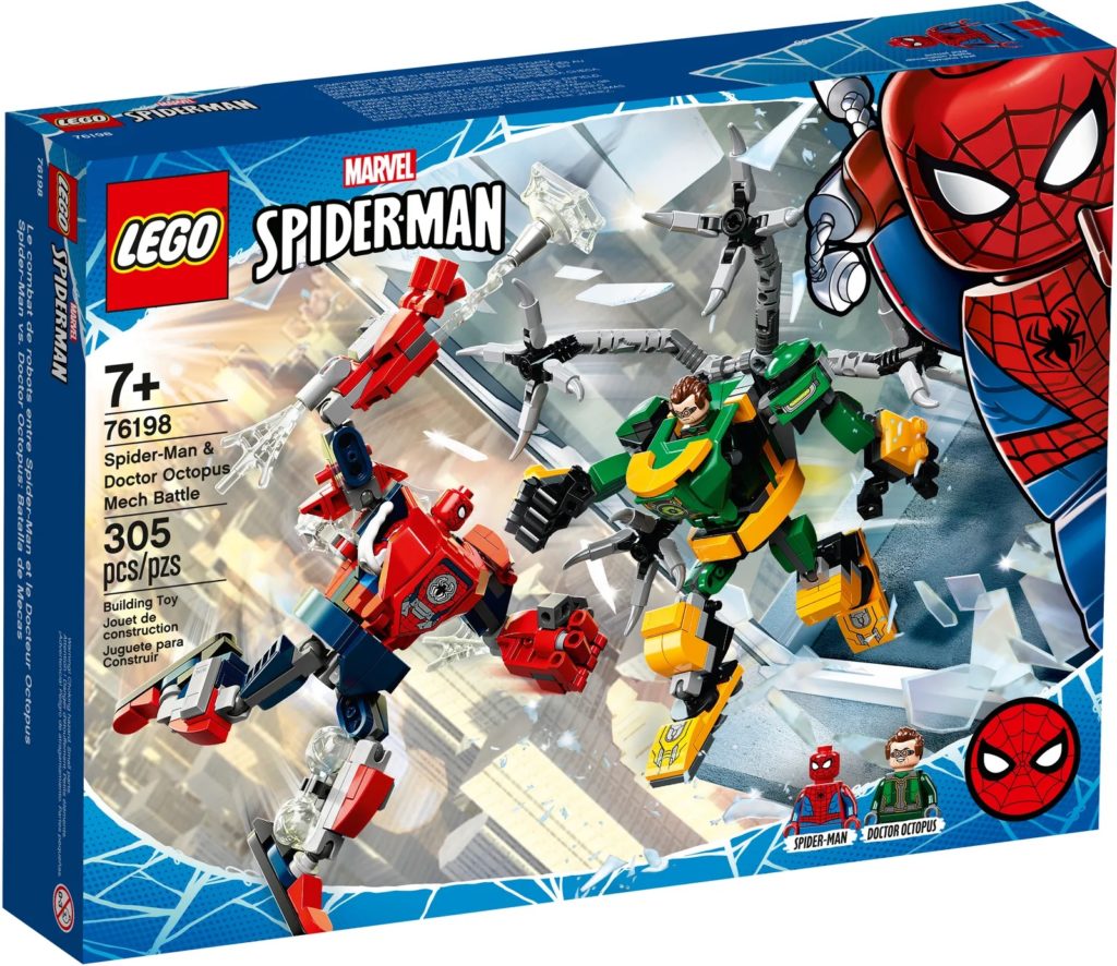 LEGO Marvel 76198 Spider Man Doctor Octopus Mech Battle 2