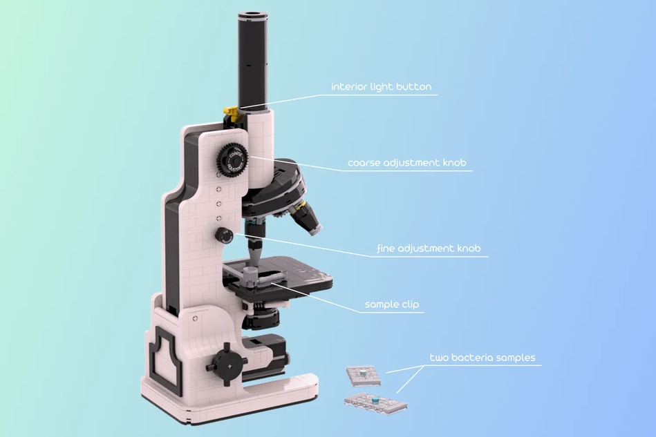 LEGO Ideas Functional Microscope 8