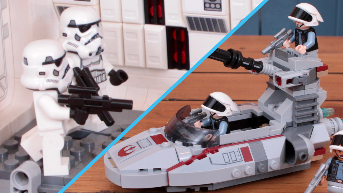 75387 vs. 40755: which is the better LEGO Star Wars original trilogy battle pack?