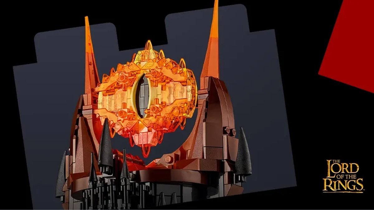 LEGO Icons 10333 The Lord of the Rings: Barad-dûr shines in new mini movie