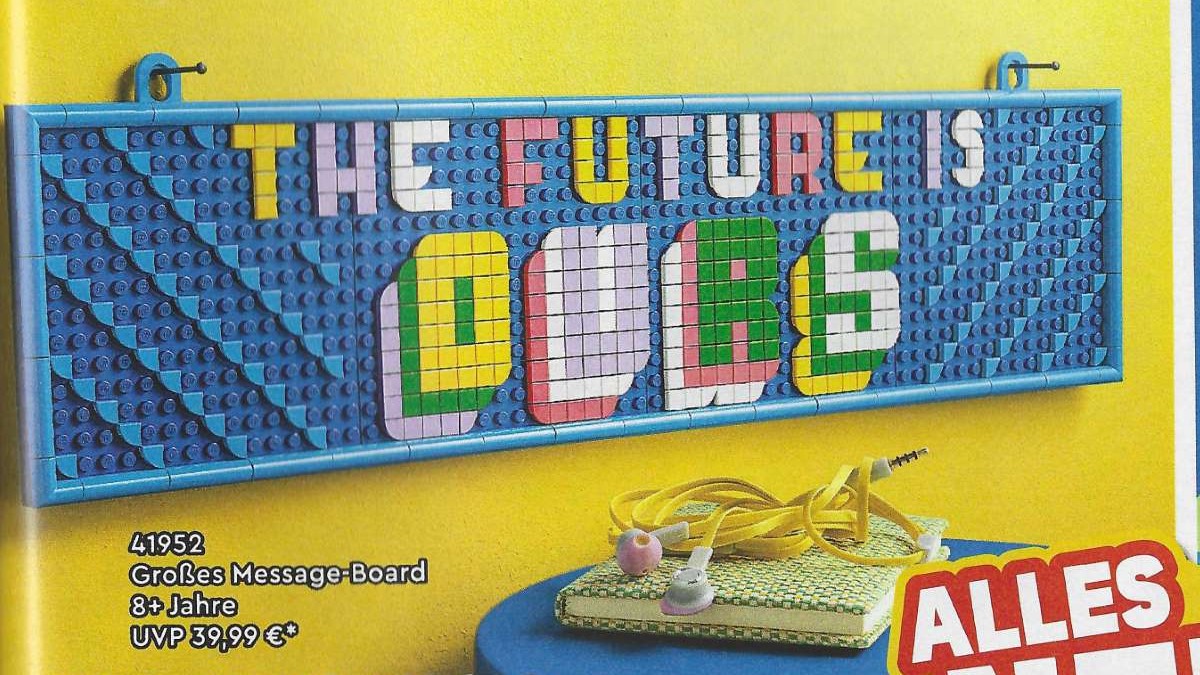 LEGO DOTS is introducing message board sets in 2022