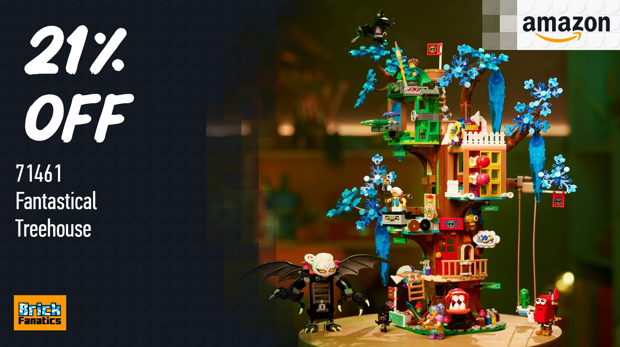 Save big on an enormous build from LEGO DREAMZzz