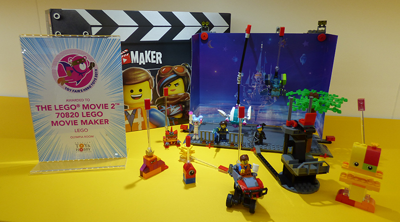 The LEGO Movie 2 70820 LEGO Movie Maker selected as “hero toy” at London Toy Fair 2019