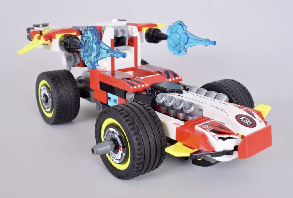 LEGO DREAMZzz 71497 71497 Coopers Tiger Mech Zeros Hot Rod Car review 12 1024x693