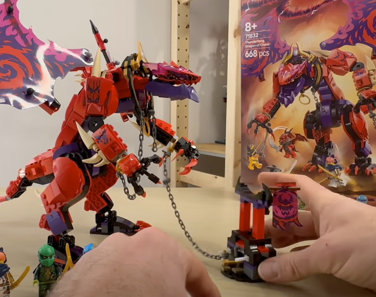 JB Spielwaren LEGO NINJAGO 71832 Thunderfang Dragon of Chaos 3