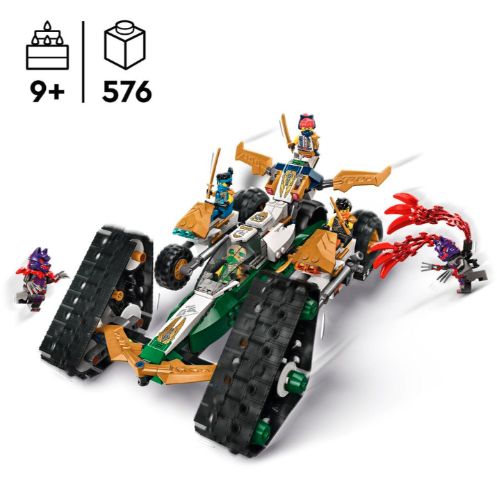 LEGO NINJAGO 71820 Ninja Team Combo Vehicle 3