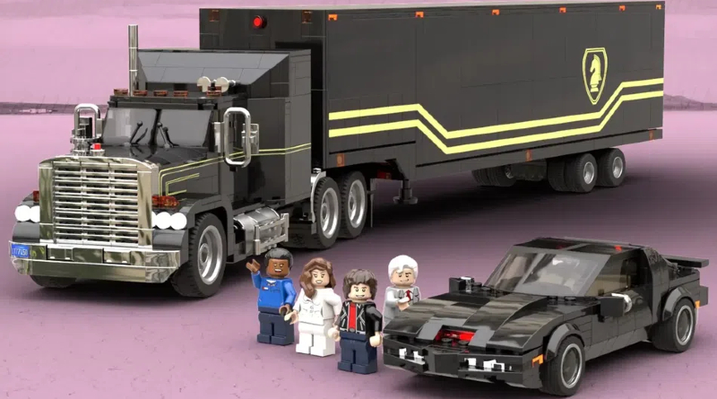 A Knight Rider LEGO Ideas project has raced to 10K supporters