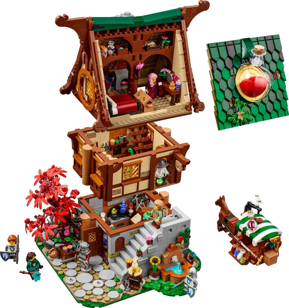 lego bricklink series 7 alchemist shop final design 3 961x1024