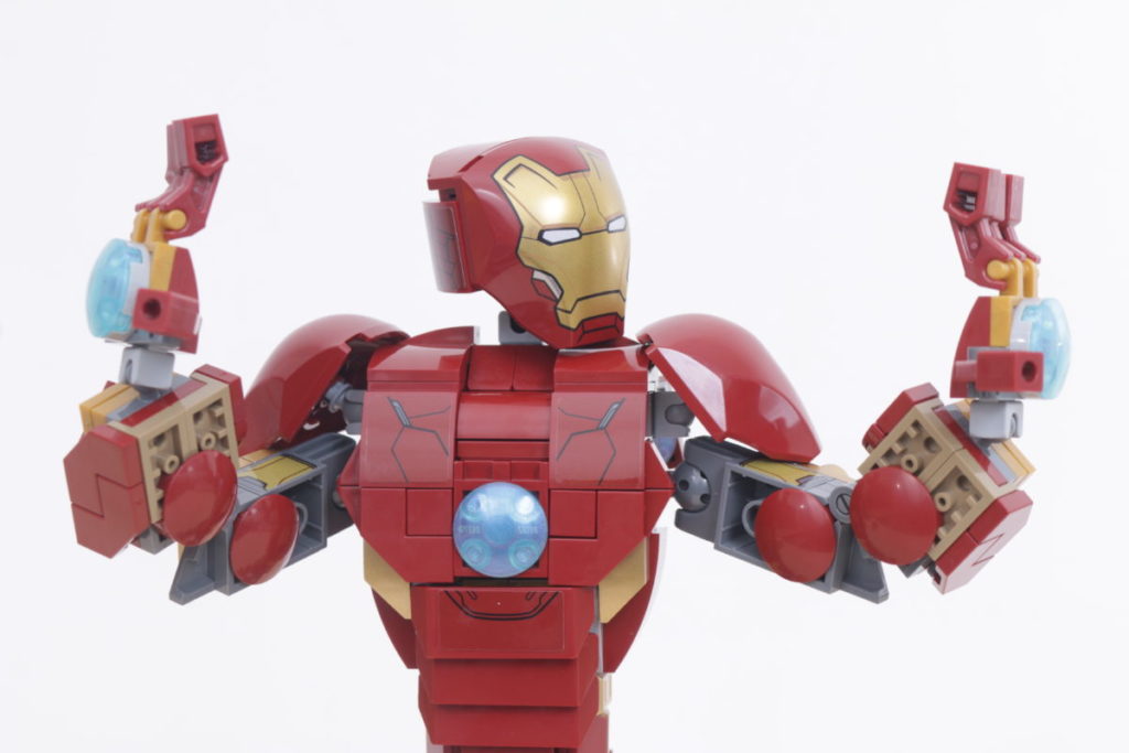 LEGO Marvel 76206 Iron Man Figure review 26 1024x683