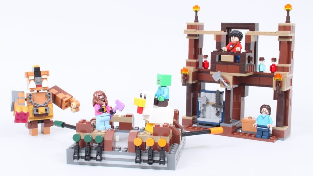 lego minecraft 21272 woodland mansion fighting ring review featured 1024x576
