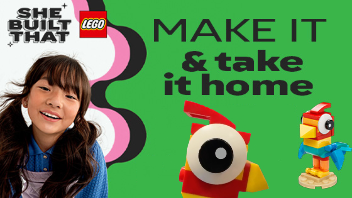 Free LEGO Disney Heihei make & take coming to UK Entertainer stores