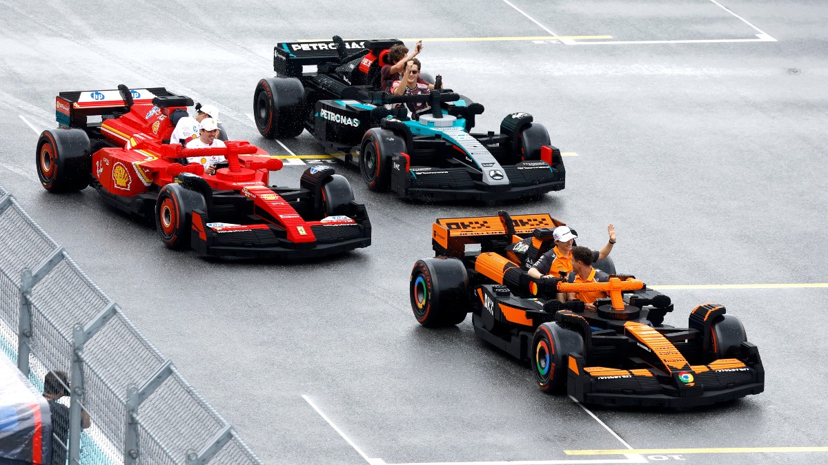 LEGO doesn't rule out the return of the LEGO F1 Drivers' Parade