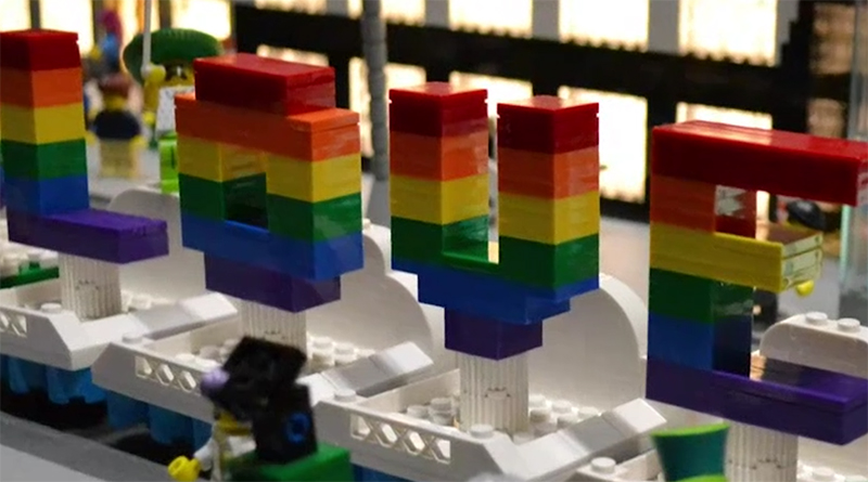 LEGOLAND Discovery Centre Westchester builds world’s smallest Pride parade