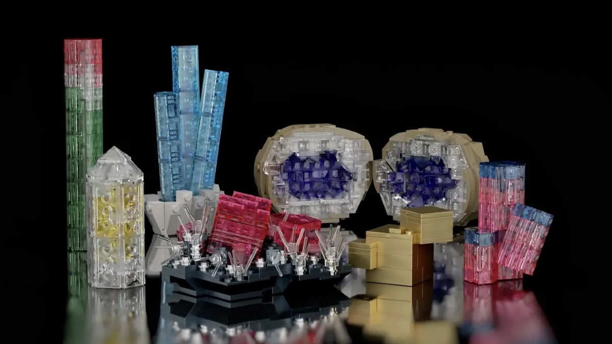 LEGO Ideas user proposes a mineral collection model