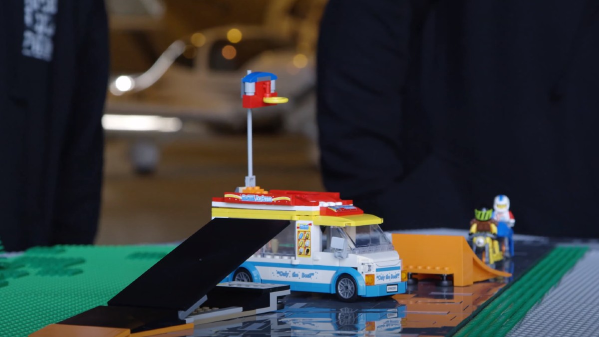 LEGO CITY Stuntz recreated in real life